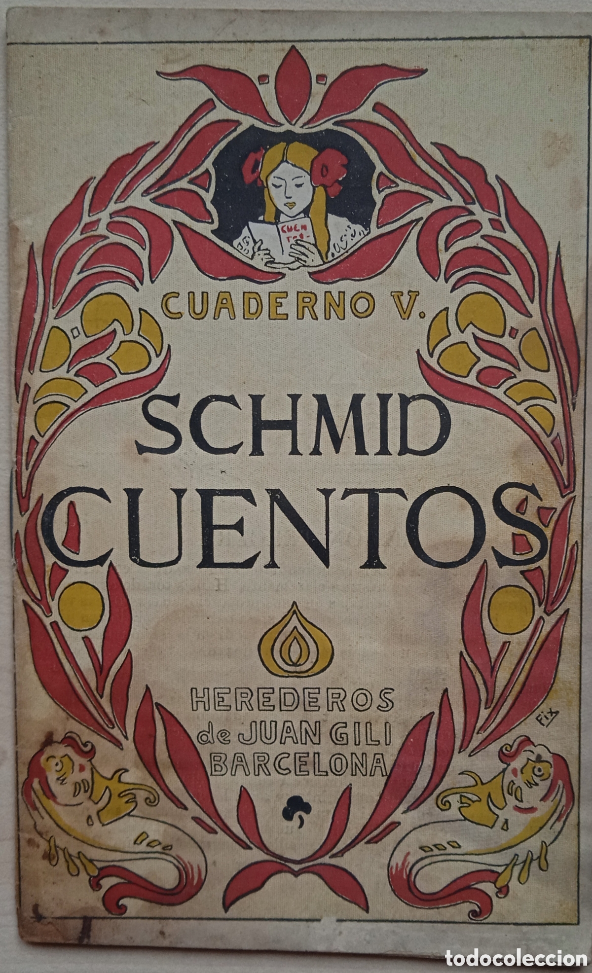 Libros antiguos: Schmid. Cuentos, cuaderno V - Foto 1