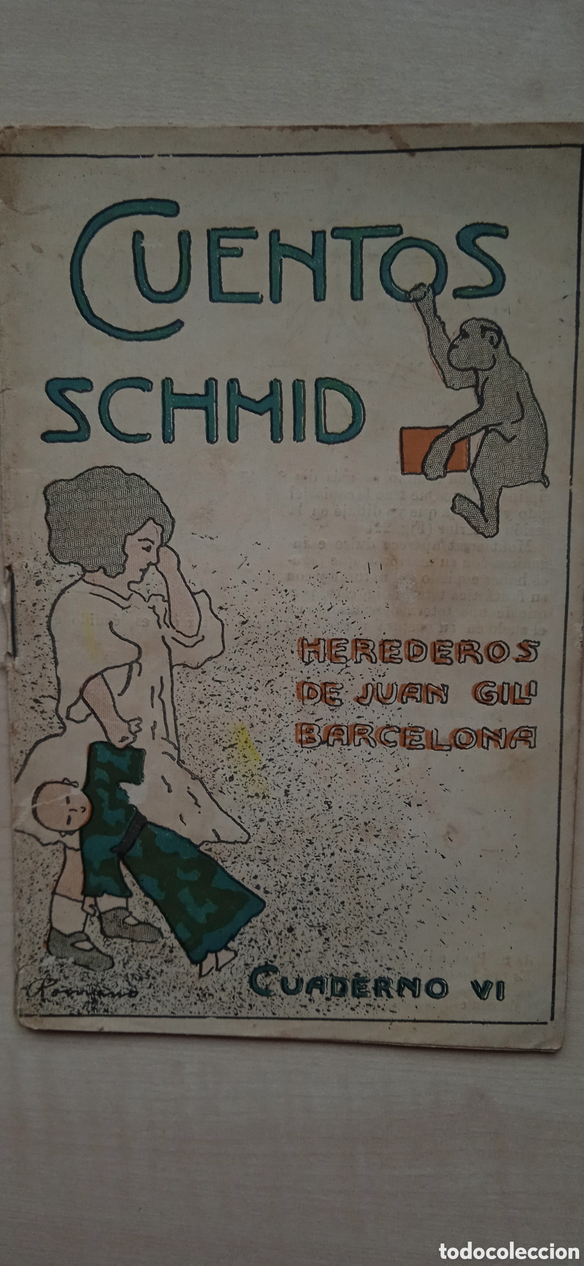Libros antiguos: Schmid. Cuentos, cuaderno VI - Foto 1