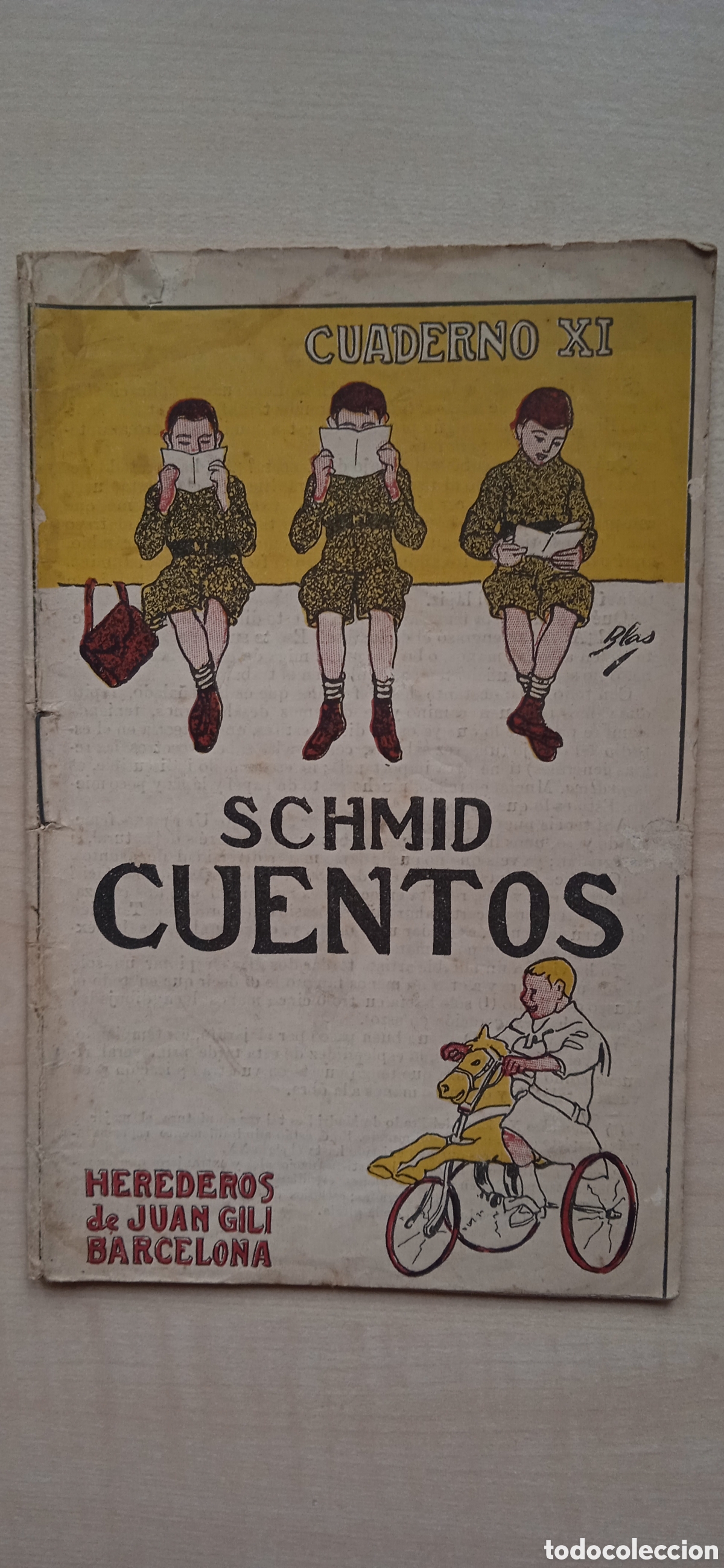 Libros antiguos: Schmid. Cuentos, cuaderno XI - Foto 1