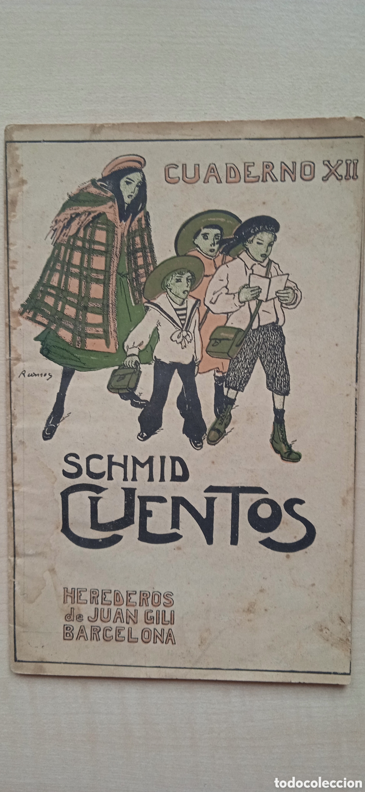 Libros antiguos: Schmid. Cuentos, cuaderno XII - Foto 1