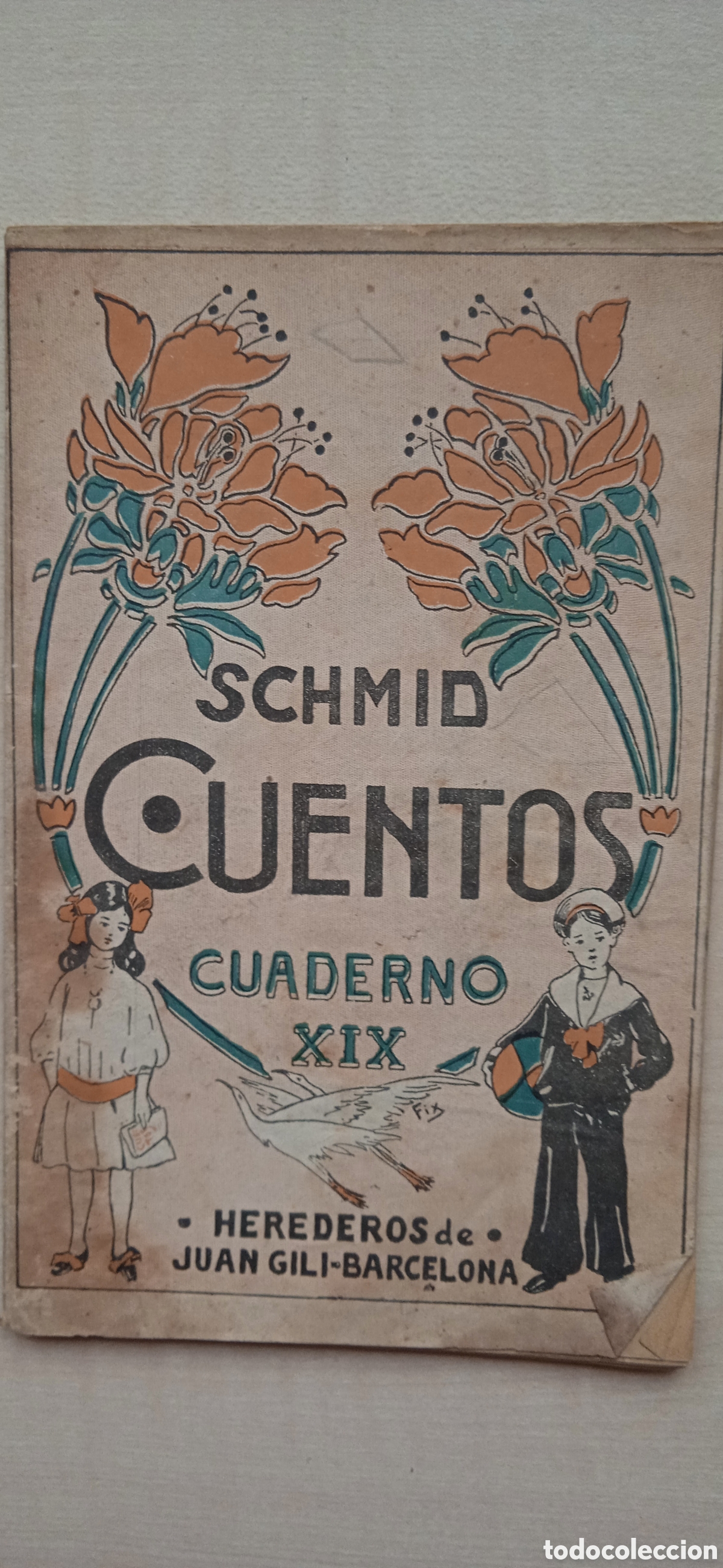 Libros antiguos: Schmid. Cuentos, cuaderno XIX - Foto 1