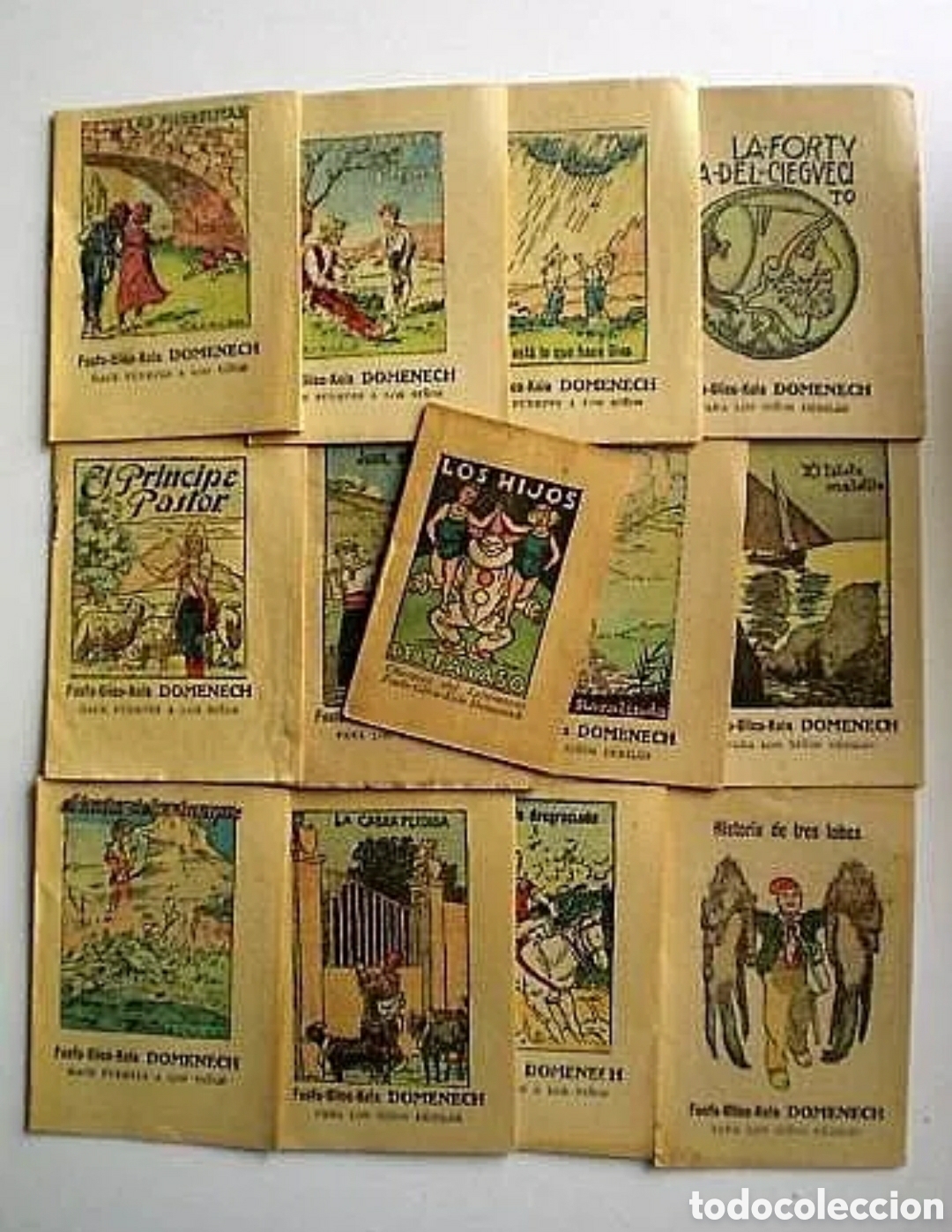 Libros antiguos: CUENTOS INFANTILES Laborat&oacute;rios DOMENECH. 13 uds. - Foto 1