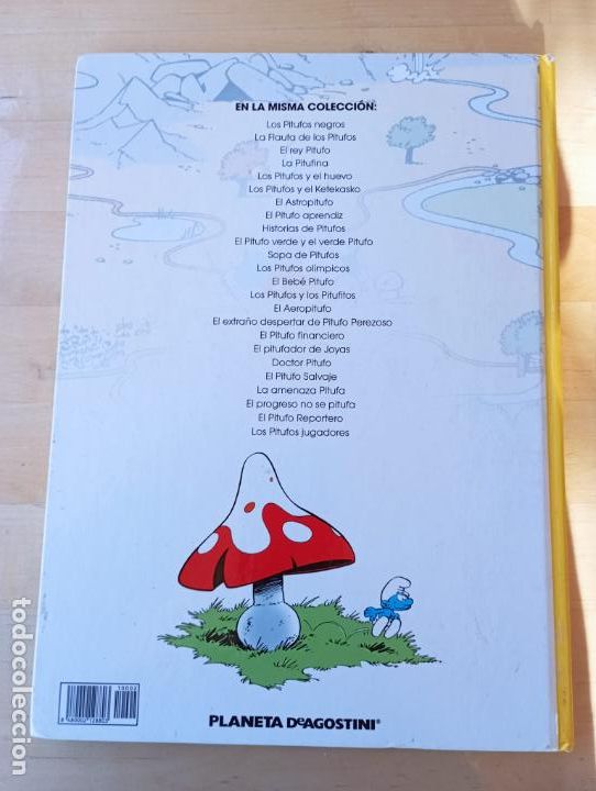 Libros antiguos: LA FLAUTA DE LOS PITUFOS,PLANETA DE AGOSTINI. - Foto 2