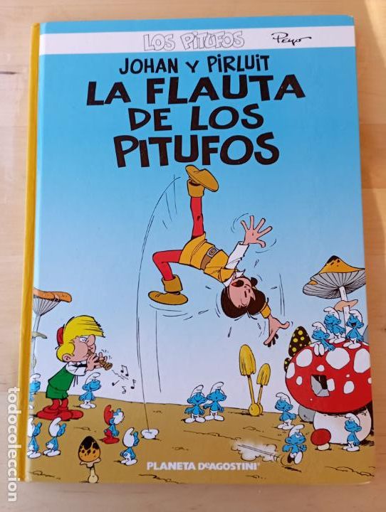 Libros antiguos: LA FLAUTA DE LOS PITUFOS,PLANETA DE AGOSTINI. - Foto 1