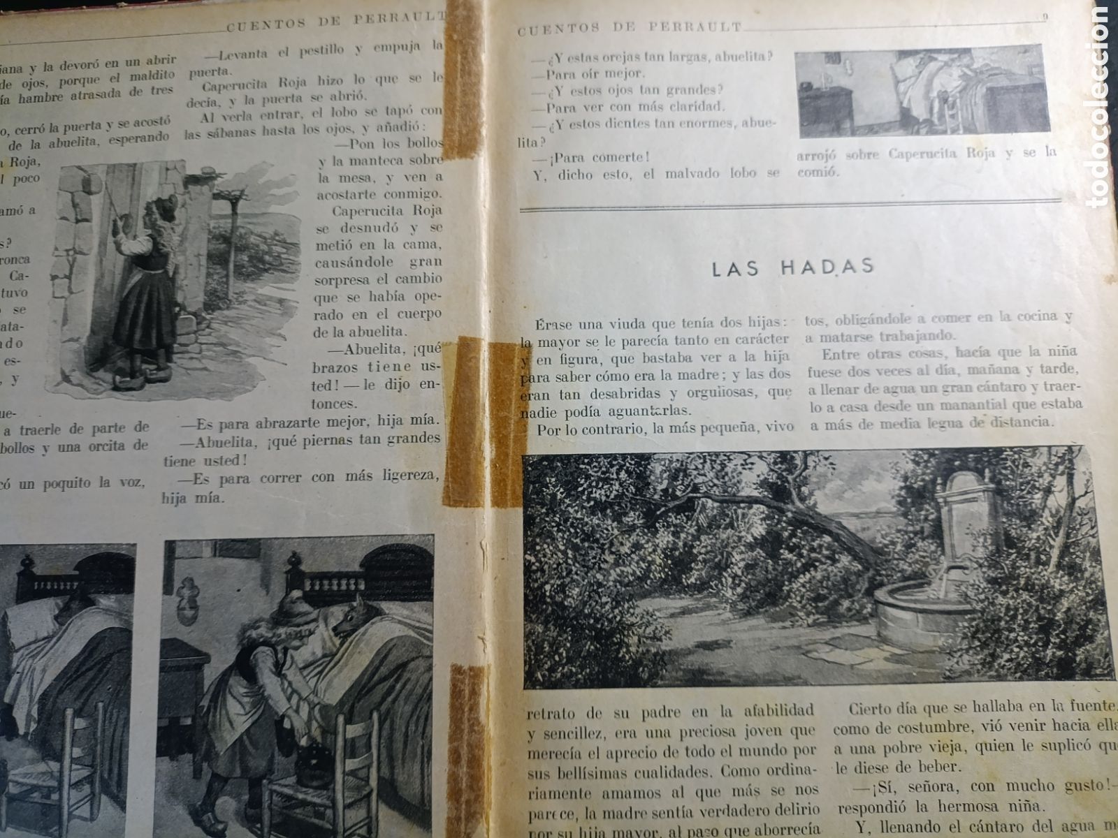 Libros antiguos: Cuentos de Parrault.1936 - Foto 4