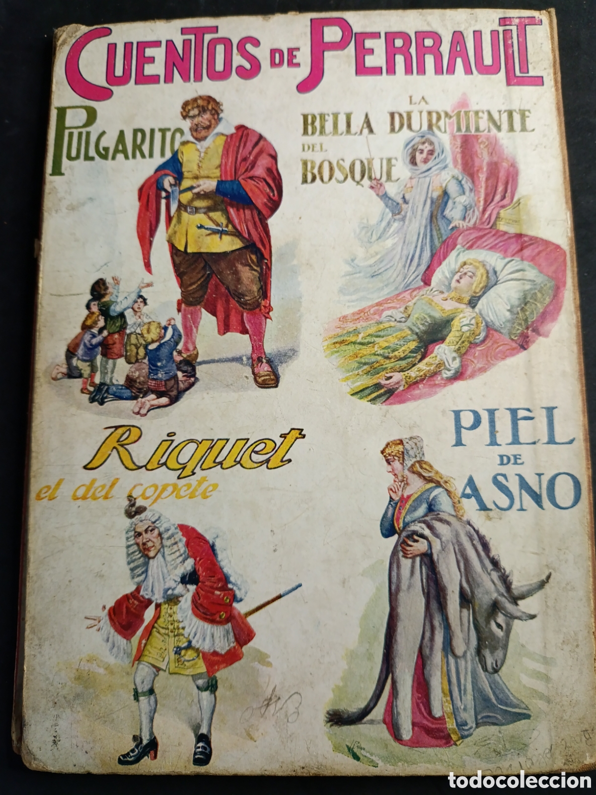 Libros antiguos: Cuentos de Parrault.1936 - Foto 9