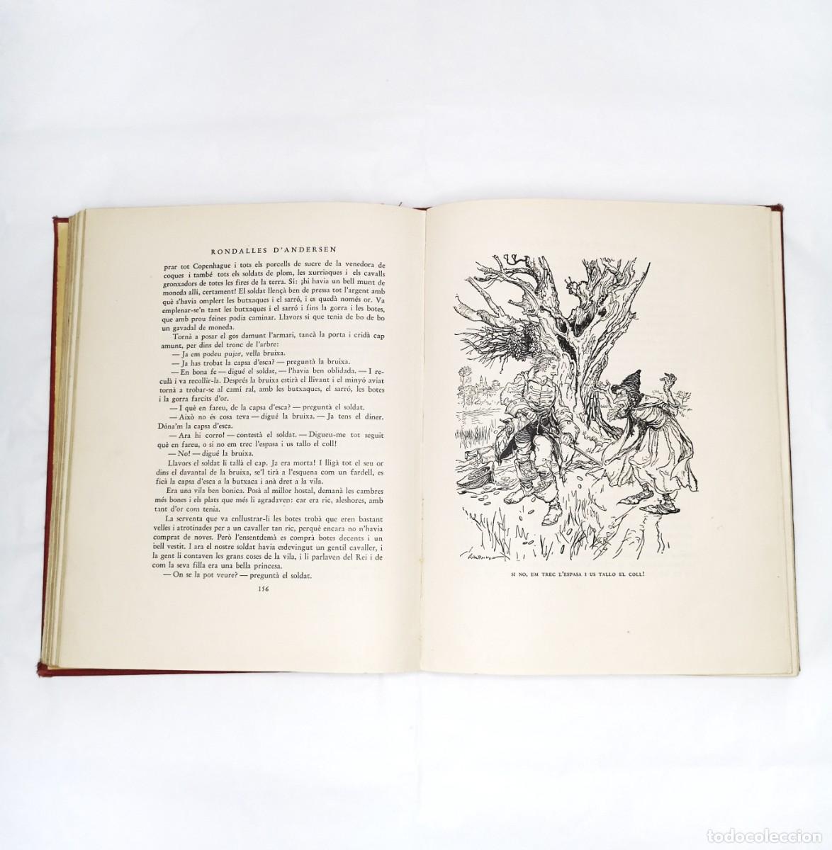 Libros antiguos: Rondalles de Hans-Andersen - Foto 2