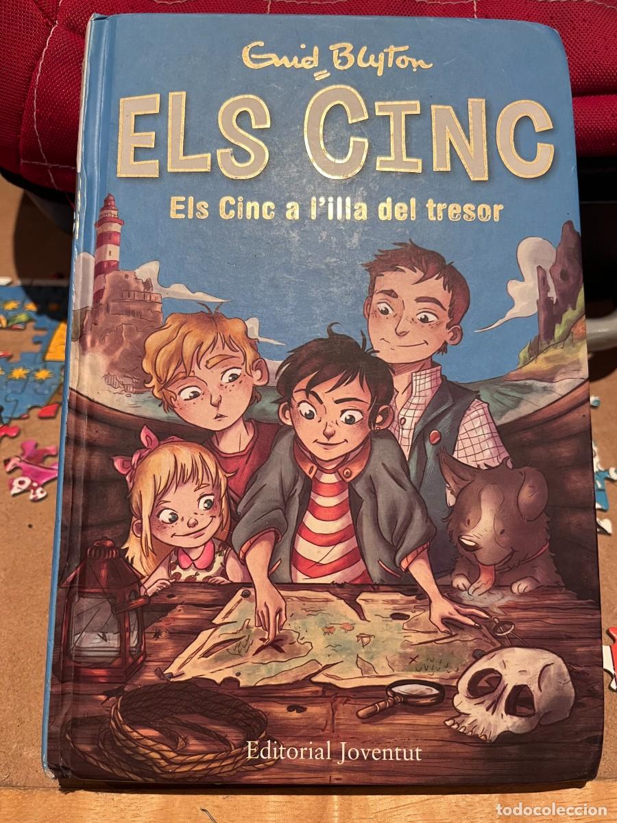 Libros antiguos: libro el cinc a la illa del tresor - Foto 1