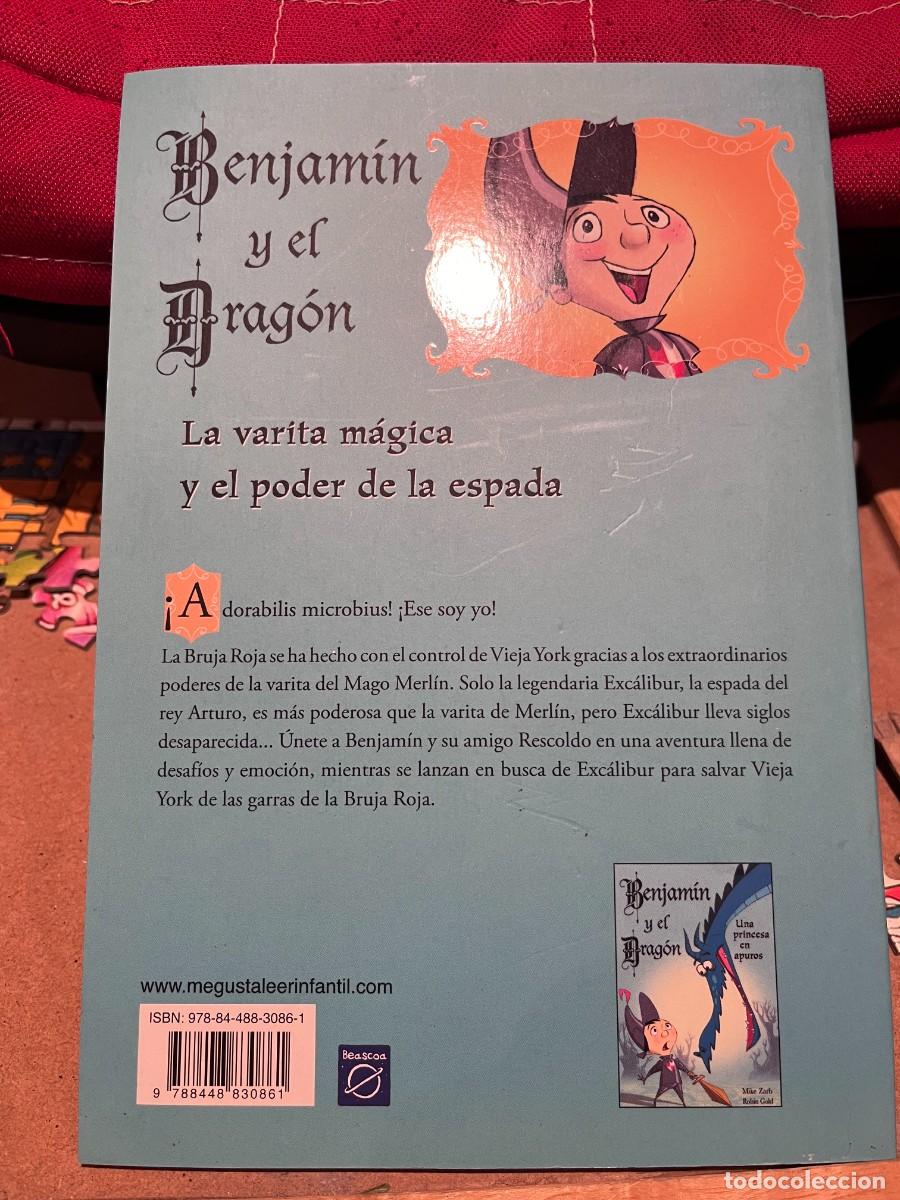 Libros antiguos: libro benjamin y el dragon-el poder de la varita magica y e poder de la espada - Foto 2