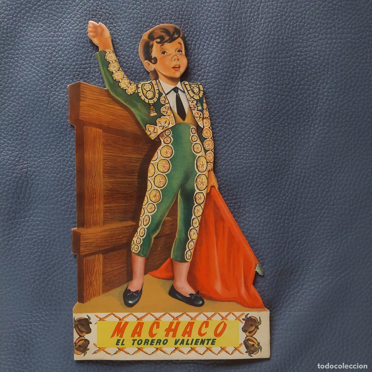 Libros antiguos: ( MACHACO EL TORRERO VALIENTE ) CUENTO TROQUELADO - Foto 1