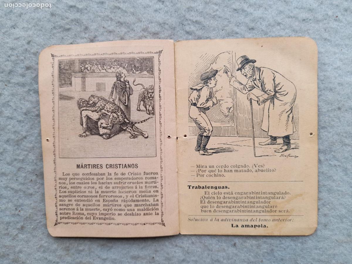 Libros antiguos: Cuento S. Calleja. Modelo de Cari&ntilde;o. - Foto 4
