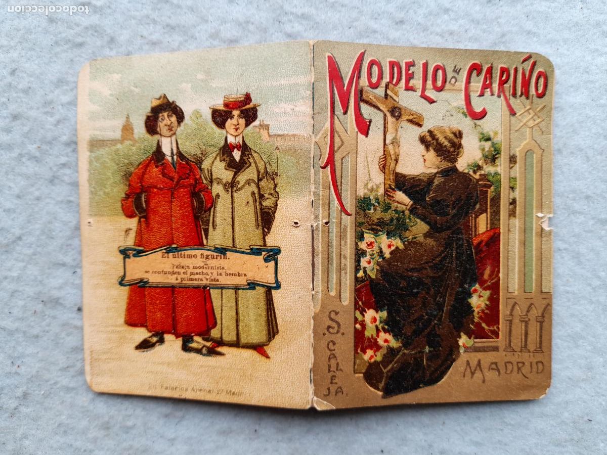 Libros antiguos: Cuento S. Calleja. Modelo de Cari&ntilde;o. - Foto 5