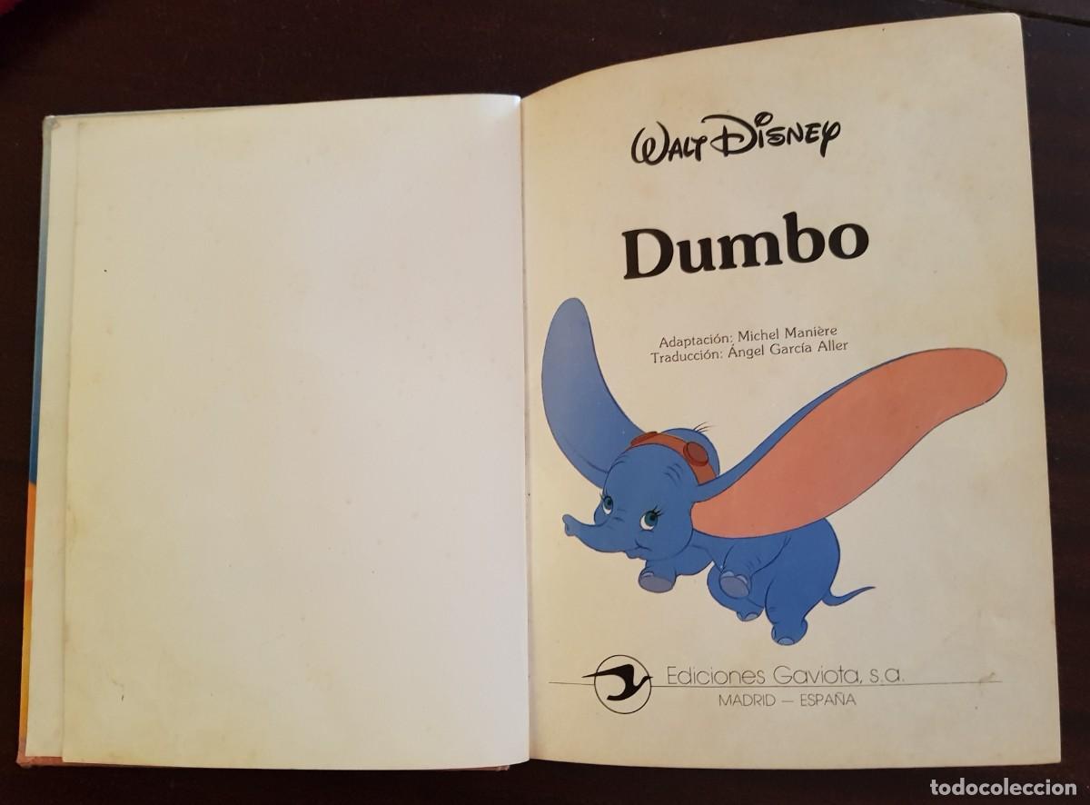 Libros antiguos: LIBRO DUMBO. DISNEY. EDICIONES GAVIOTA. 1991 - Foto 2