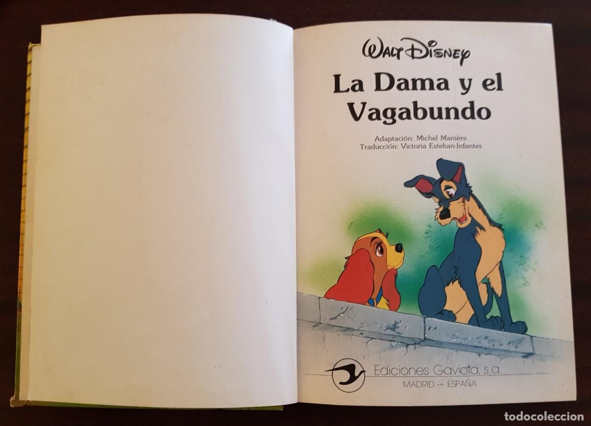 Libros antiguos: LIBRO LA DAMA Y EL VAGABUNDO. DISNEY. EDICIONES GAVIOTA - Foto 3