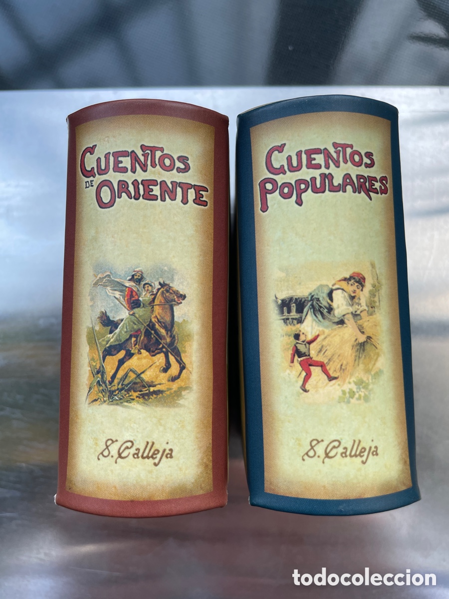 Libros antiguos: Cuentos Callejas 2 tomos - Foto 1