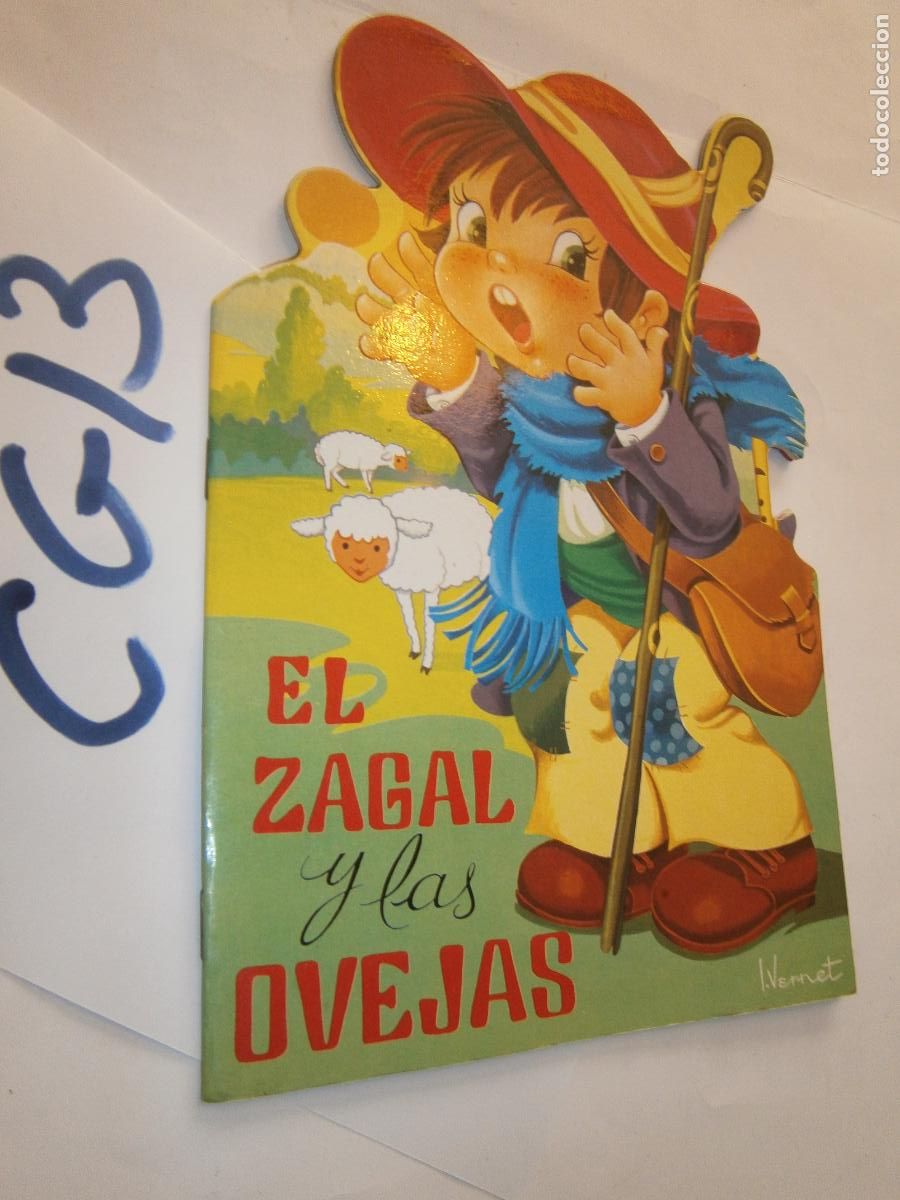 Libros antiguos: ANTIGUO CUENTO - EL ZAGAL Y LAS OVEJAS - Foto 1