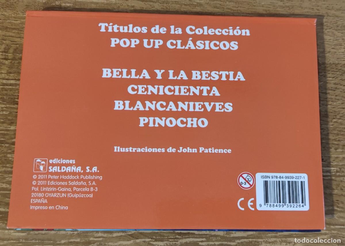 Libros antiguos: Cuento pop up cl&aacute;sicos - Cenicienta (2011) Ediciones Salda&ntilde;a - Foto 5