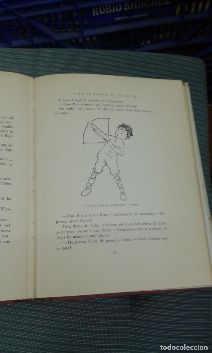 Libros antiguos: PETER PAN I WENDY !&ordf;edc, catal&agrave; 1935 - Foto 6