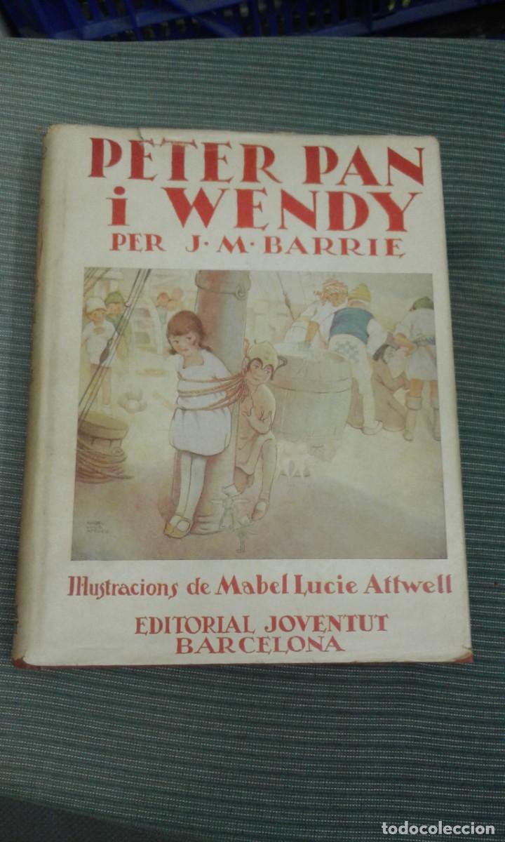 Libros antiguos: PETER PAN I WENDY !&ordf;edc, catal&agrave; 1935 - Foto 7