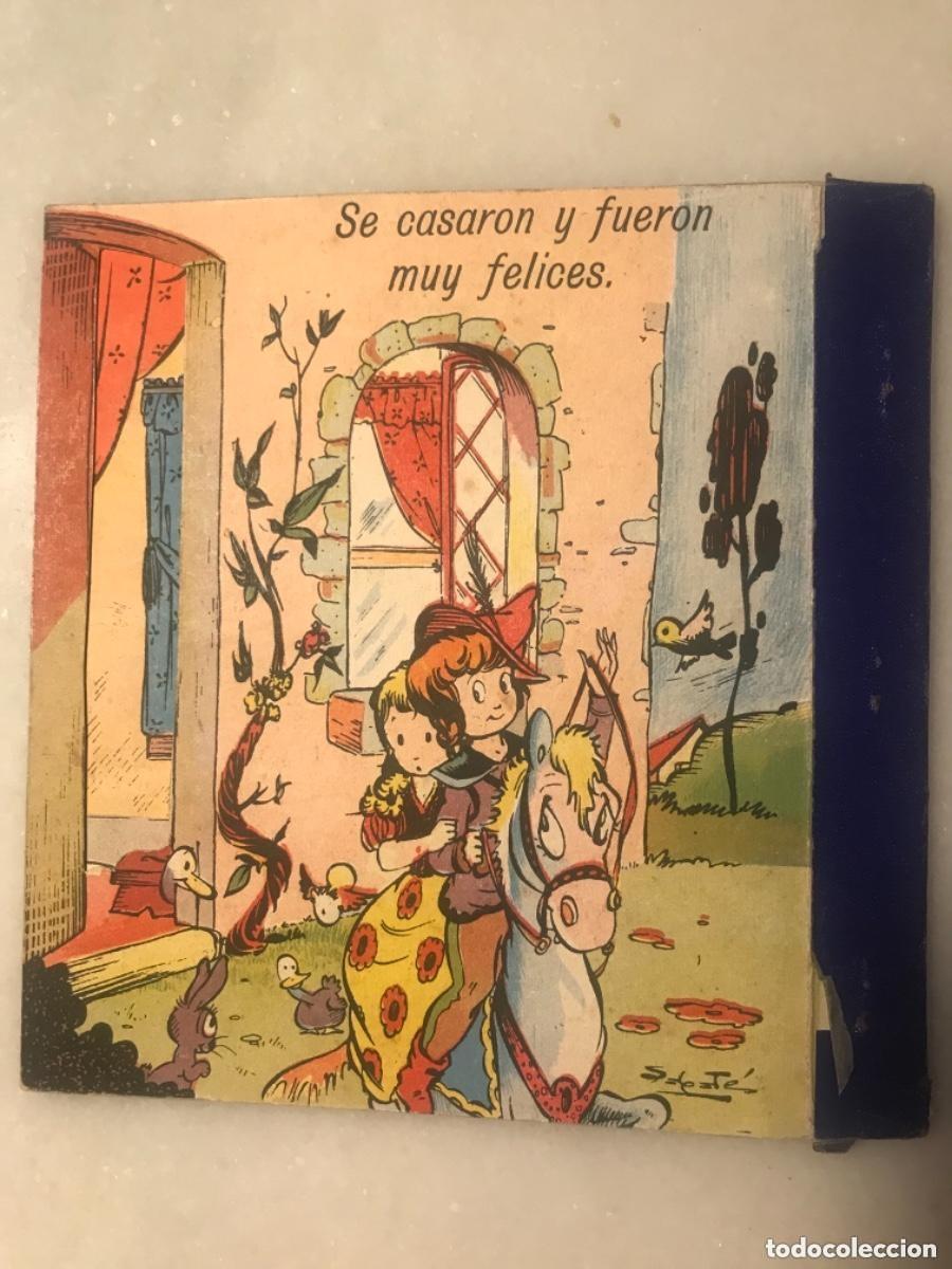 Libros antiguos: Cuento troquelado Ed. Roma. La Bella durmiente del Bosque - Foto 6
