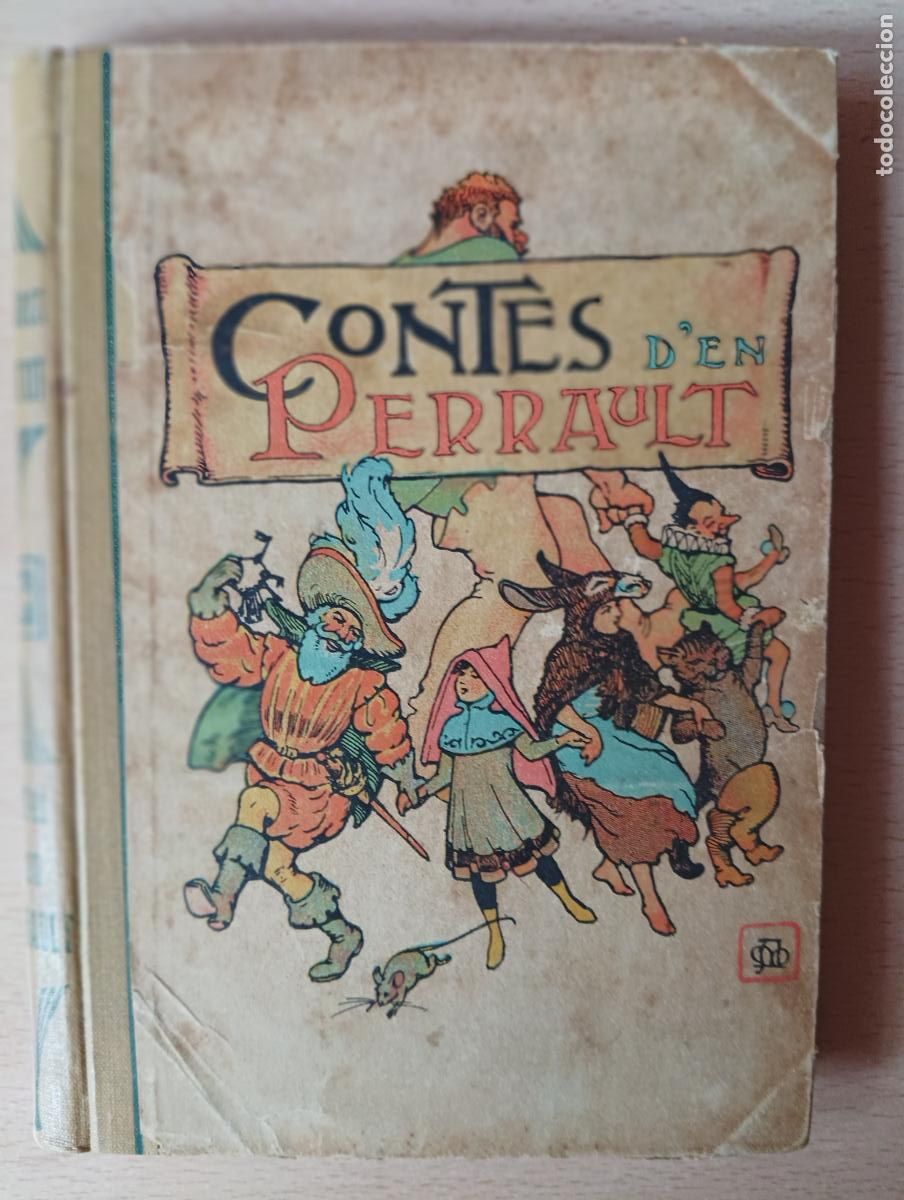 Libros antiguos: Contes den Perrault. - Foto 1