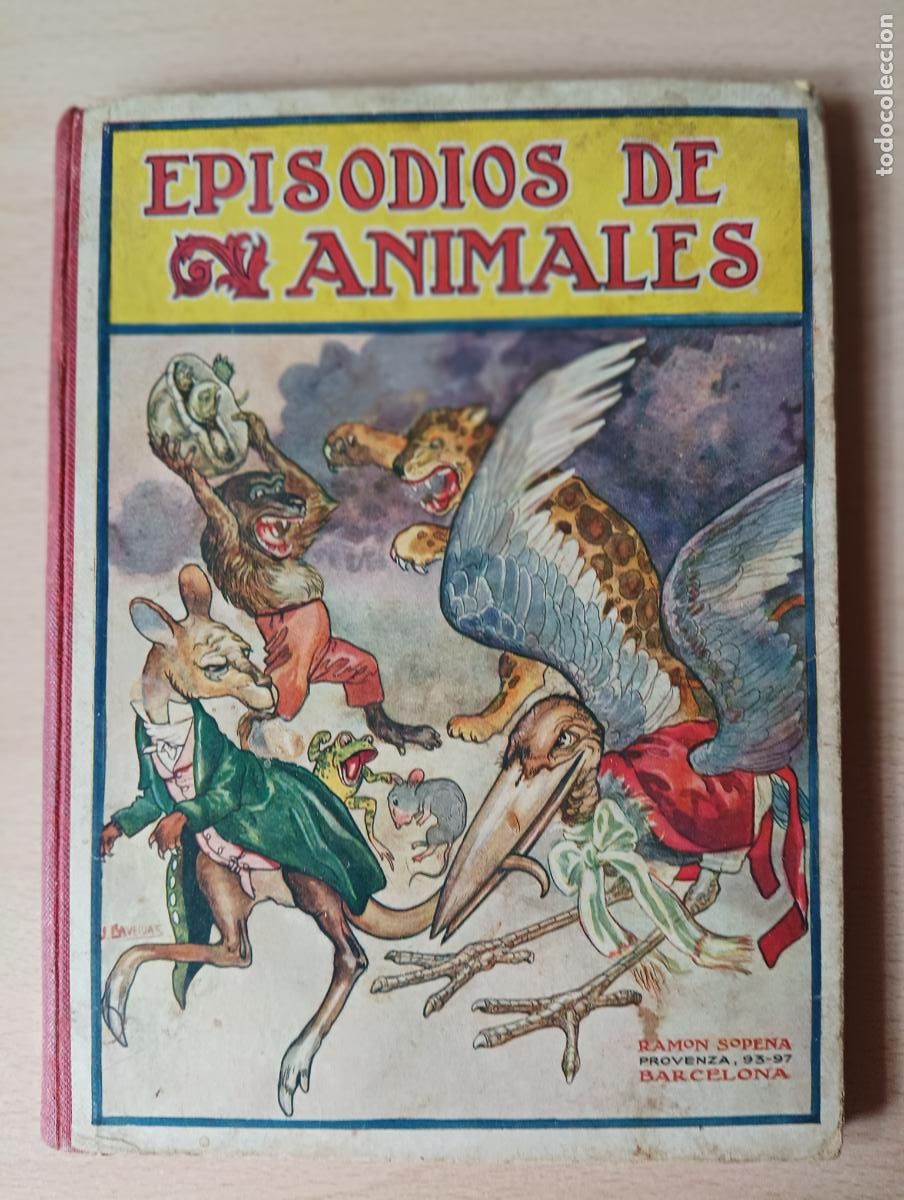 Libros antiguos: Episodios de animales - Foto 1