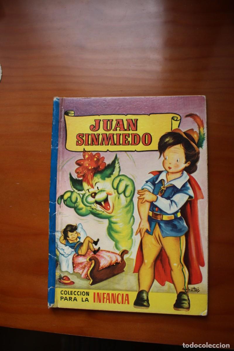 Libri antichi: Cuento de JUAN SIN MIEDO. Colecci&oacute;n para la infancia. Bruguera. 1955.