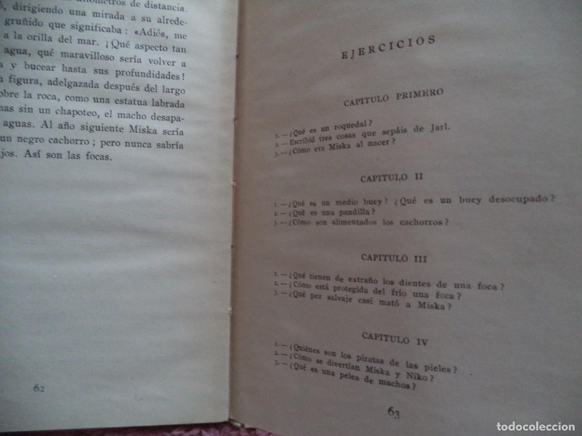 Libros antiguos: Cuento infantil Miska La Foca. - Foto 3