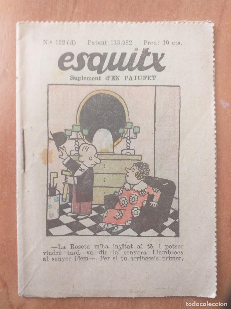 Libros antiguos: ESQUITX N&ordm; 132 D - LA ROSETA M&acute;HA INVITAT AL T&Eacute;.... - Foto 1