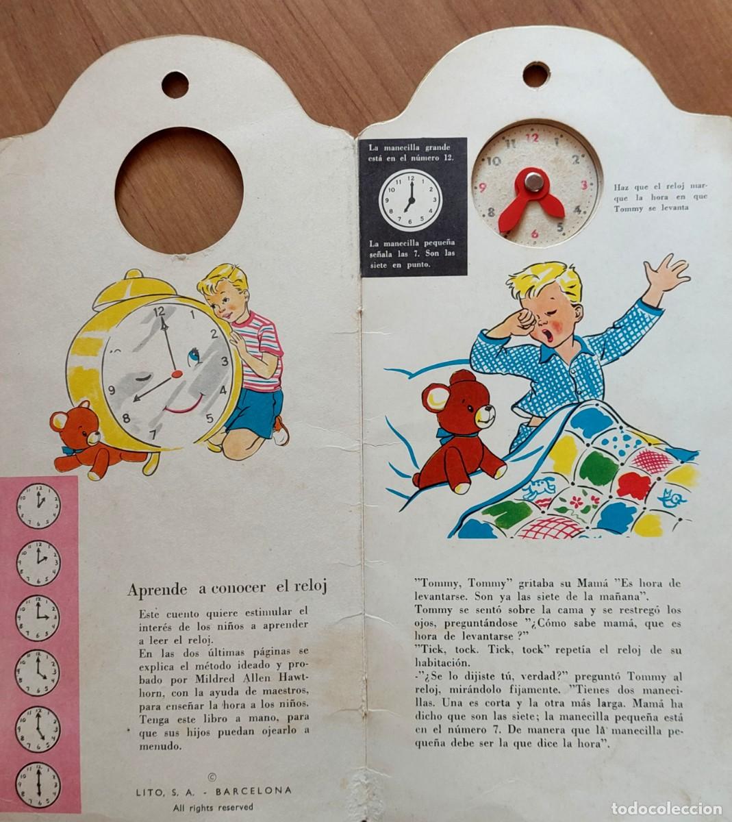 Libros antiguos: CUENTO TROQUELADO ( QUE HORA ES ? ) DE EDITORIAL LITO 1962 - Foto 2