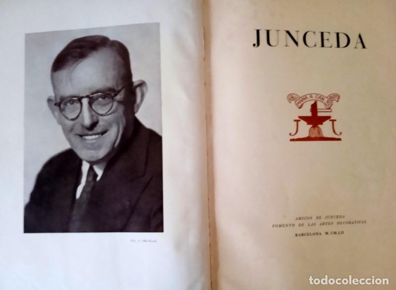 Libros antiguos: A la mem&ograve;ria del Gran Junceda - Foto 1