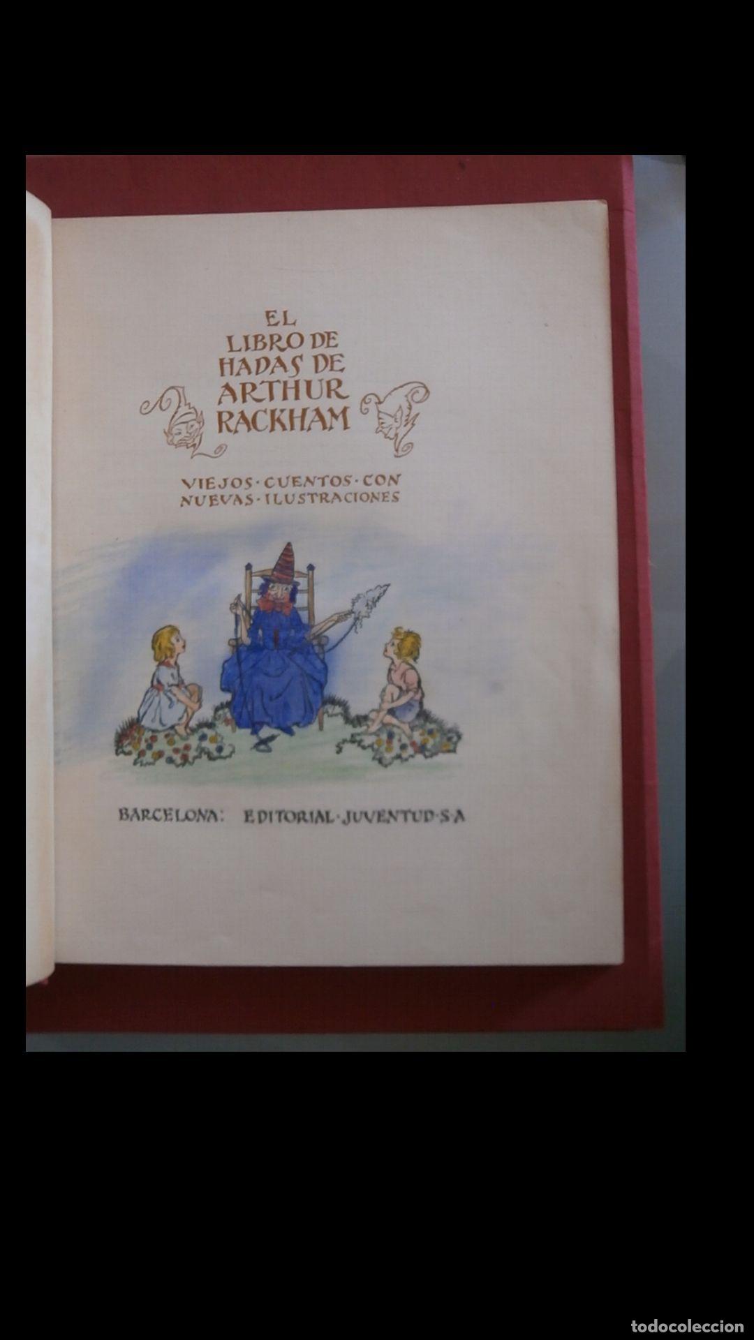Libros antiguos: El libro de las hadas de Arthur Rackham - Foto 6