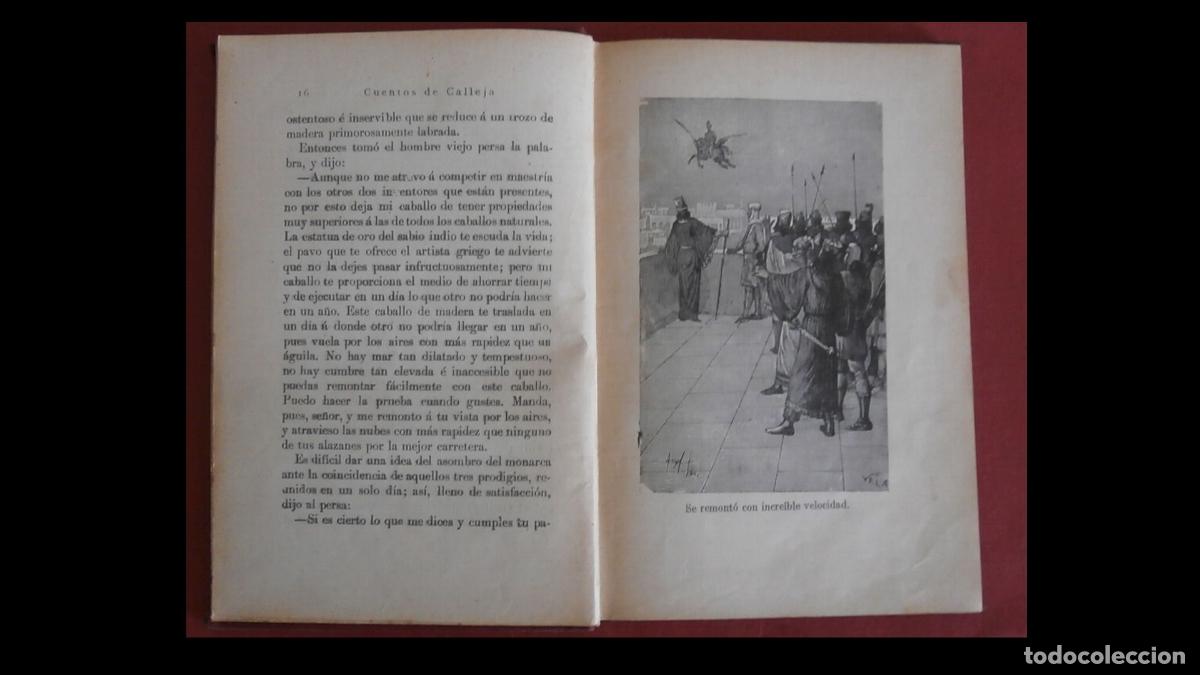 Libros antiguos: El Caballo Artificial. Cuentos de Calleja - Foto 4