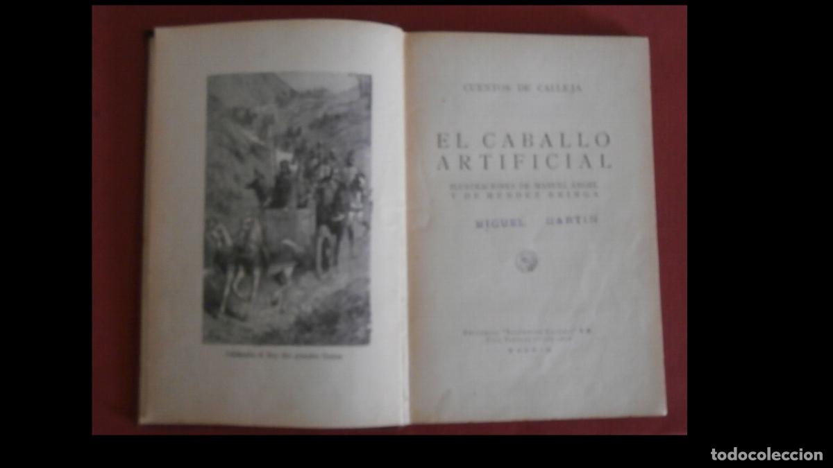 Libros antiguos: El Caballo Artificial. Cuentos de Calleja - Foto 5