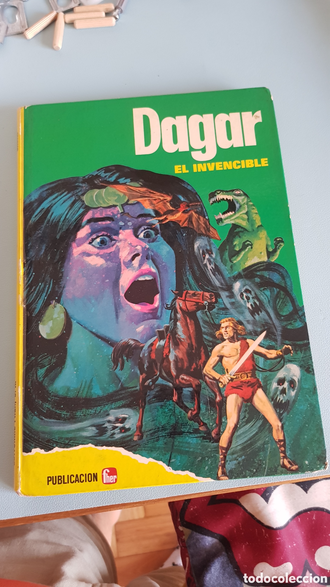 Libros antiguos: Libro de dagar el Invencible - Foto 1