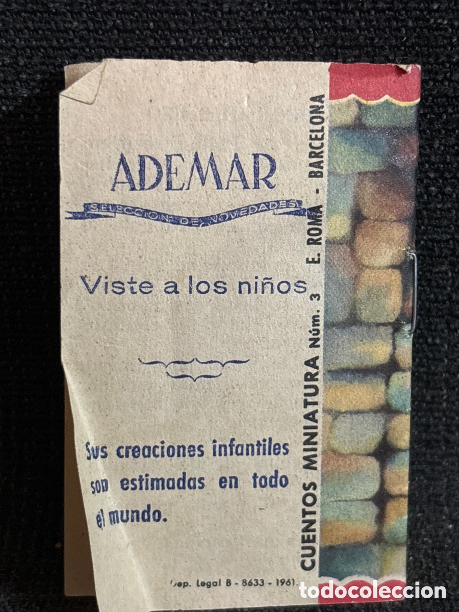 Libros antiguos: Cuentos en miniatura, el mendigo melindrosa - Foto 3