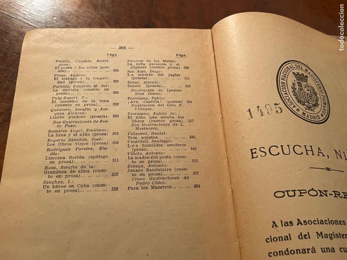 Libros antiguos: Escucha, ni&ntilde;o. Libro educativo de 1931 - Foto 18