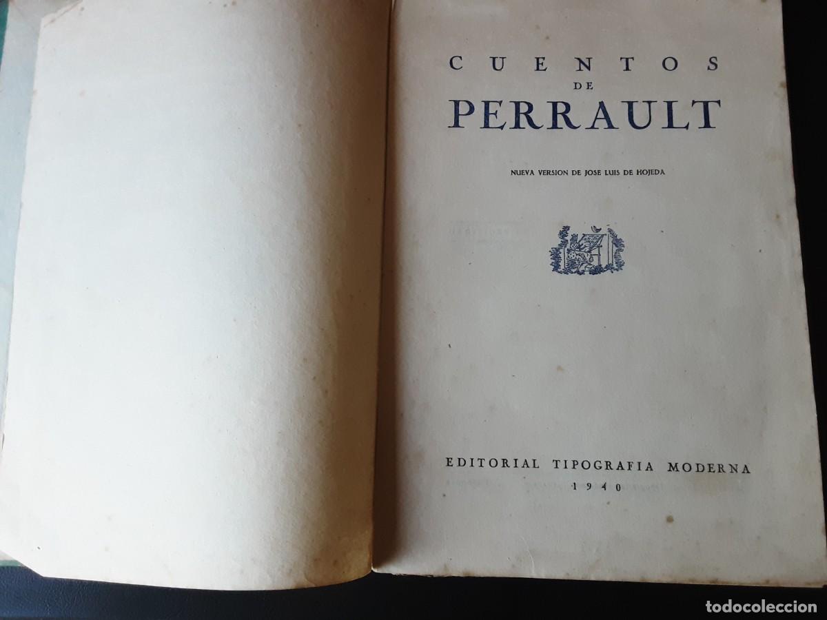 Libros antiguos: CUENTOS DE PERRAULT. EDITORIAL TIPOGRAFIA MODERNA. - Foto 2