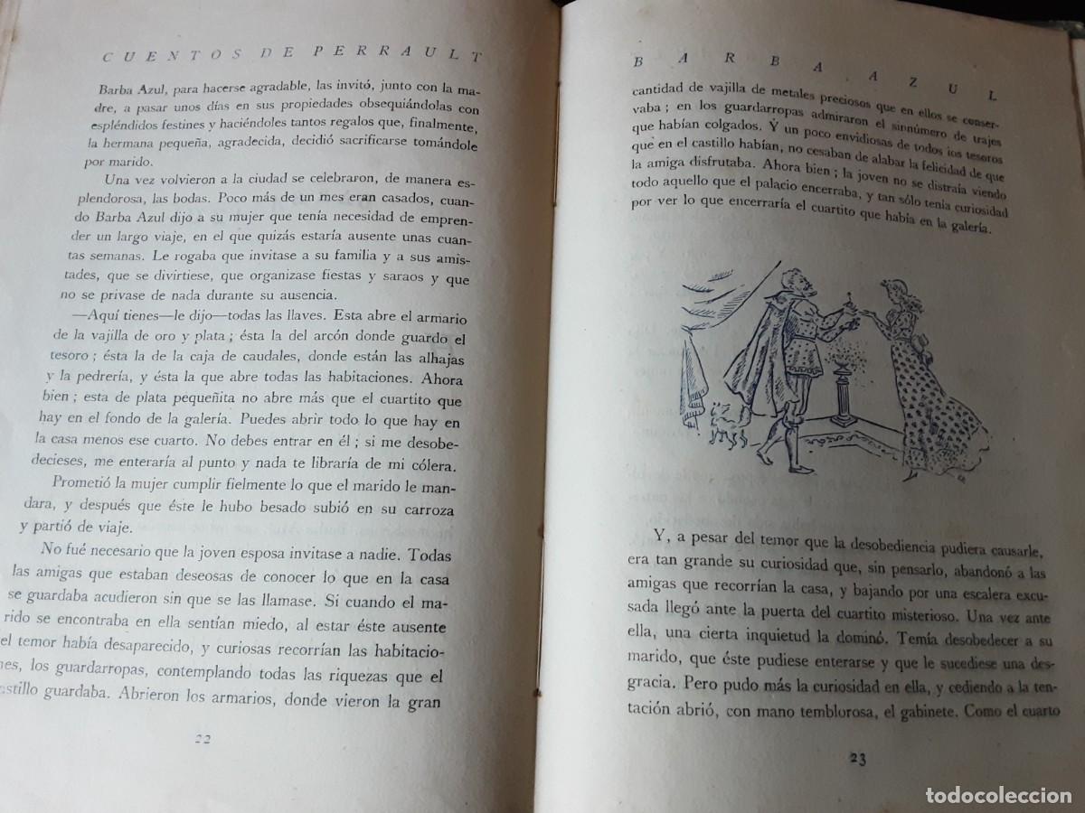Libros antiguos: CUENTOS DE PERRAULT. EDITORIAL TIPOGRAFIA MODERNA. - Foto 3