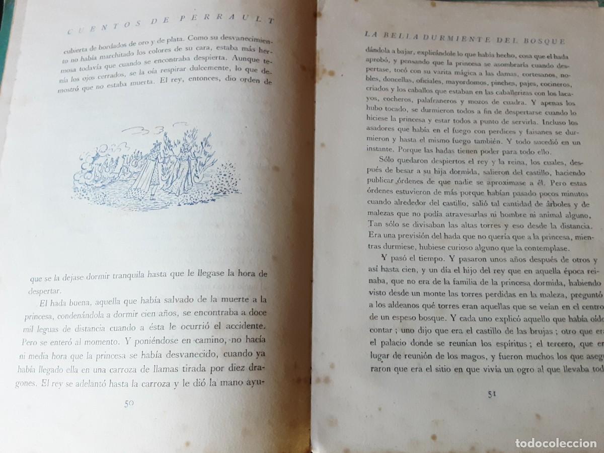 Libros antiguos: CUENTOS DE PERRAULT. EDITORIAL TIPOGRAFIA MODERNA. - Foto 4