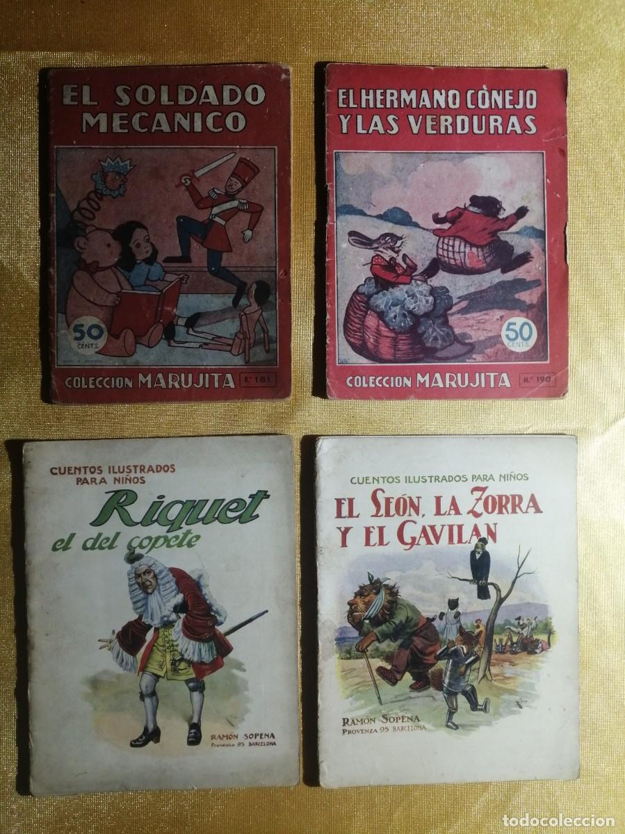 Libros antiguos: 4 CUENTOS INFANTILES - Foto 1