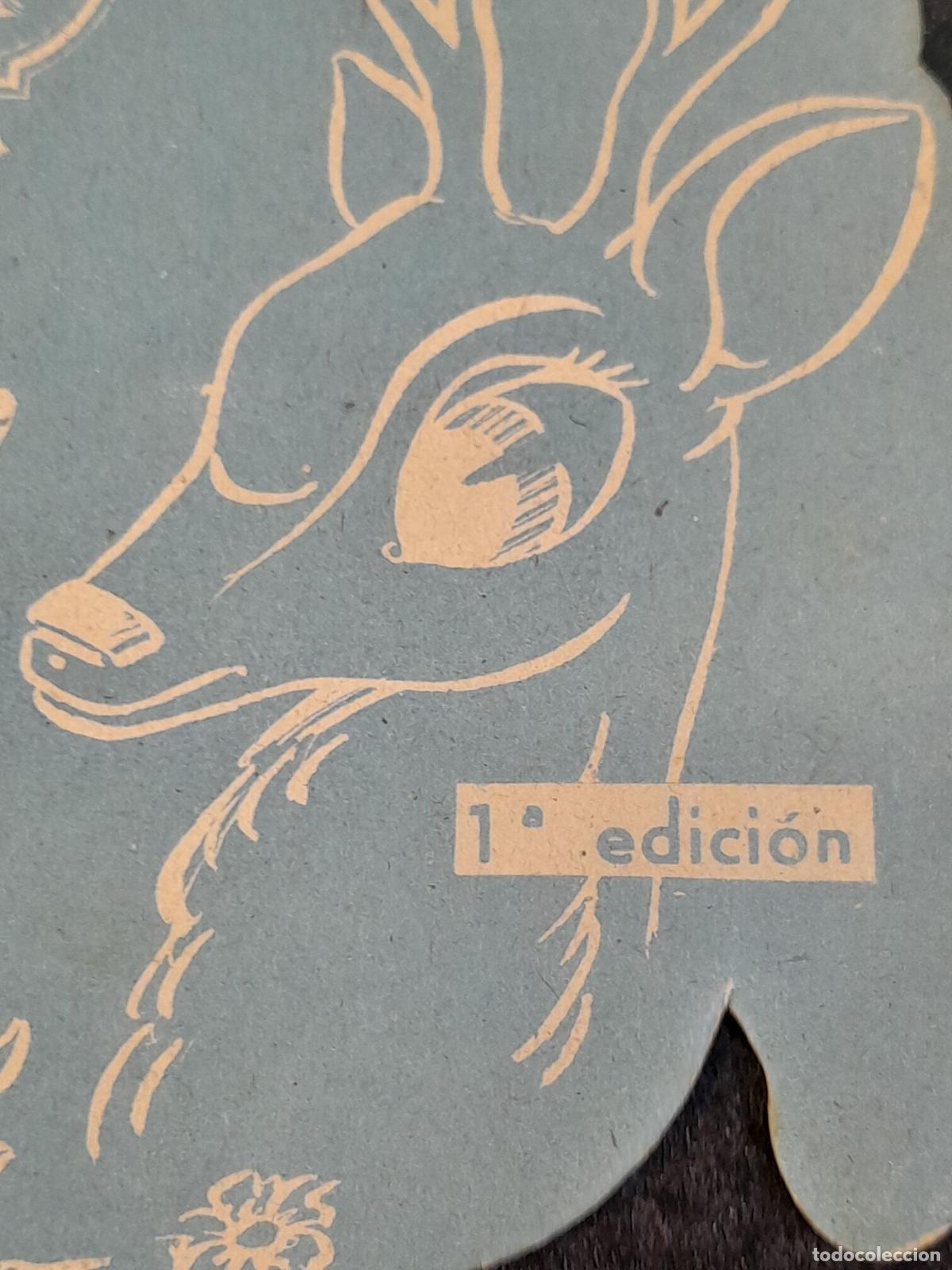 Libros antiguos: CU-184. BAMBI. EDITORIAL VILCAR. PRIMERA EDICI&Oacute;N. - Foto 3