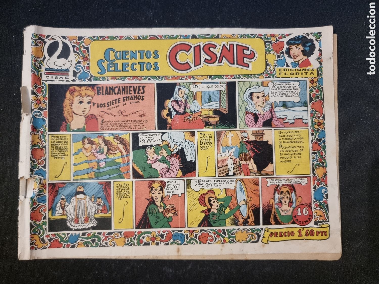 Libros antiguos: CUENTOS SELECTOS CISNE N&ordm; 9 , EDICIONES FLORITA - Foto 1