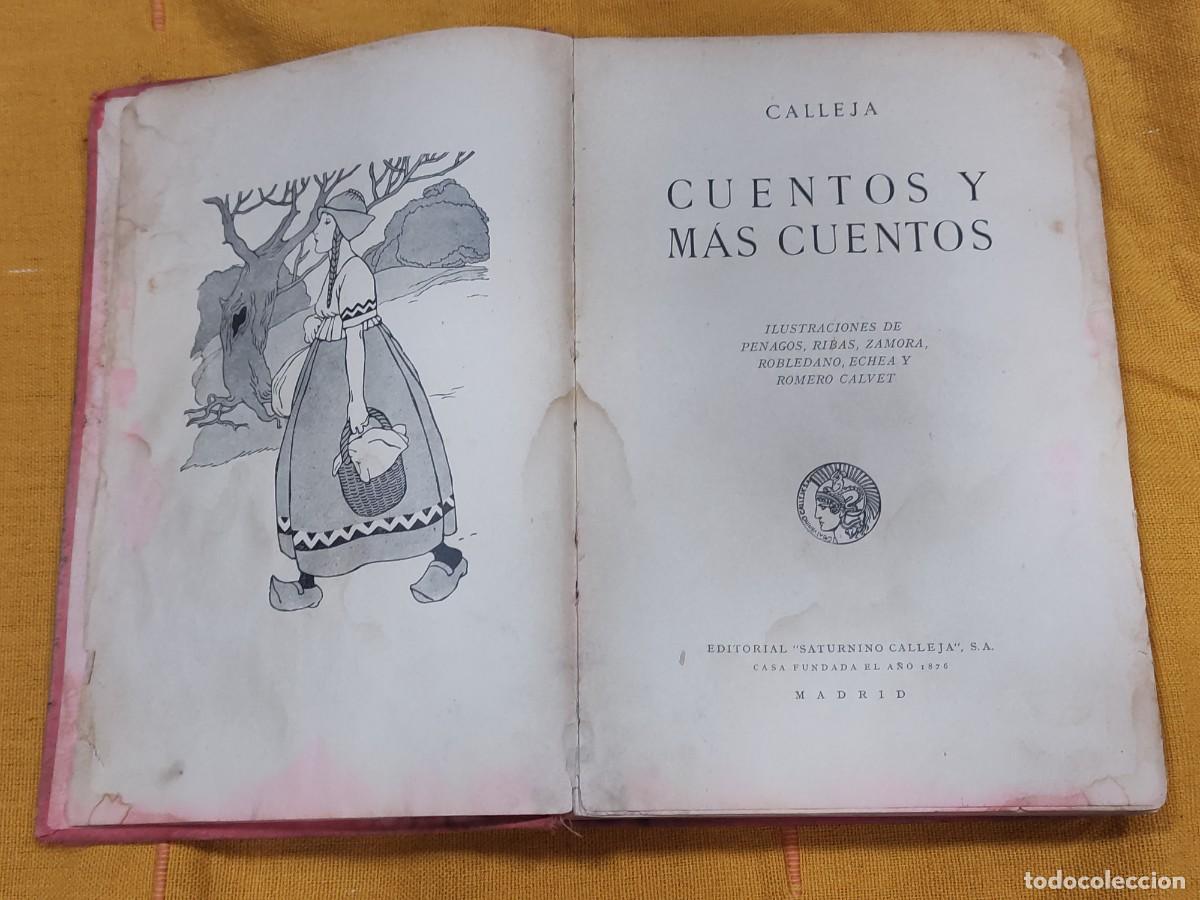 Libros antiguos: Cuentos de calleja ed. lujo - Foto 5