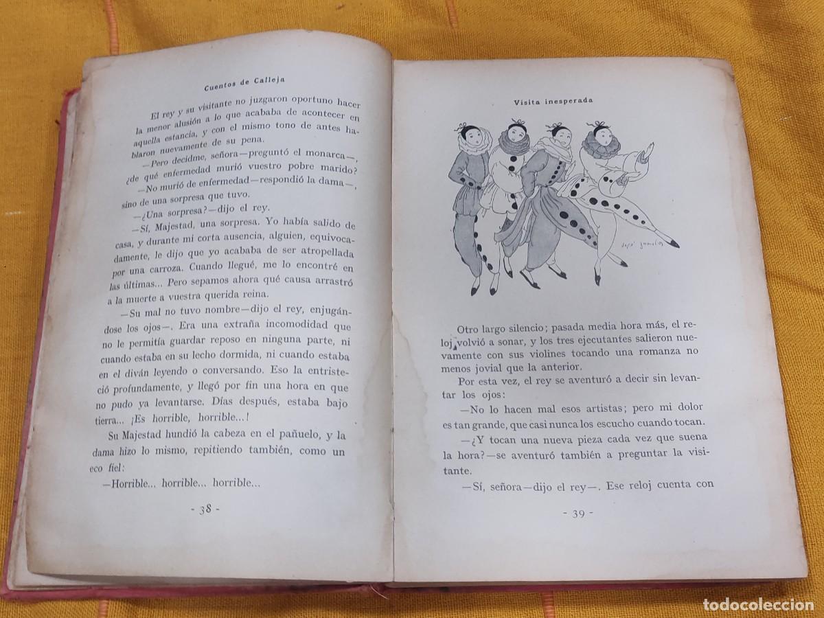 Libros antiguos: Cuentos de calleja ed. lujo - Foto 8