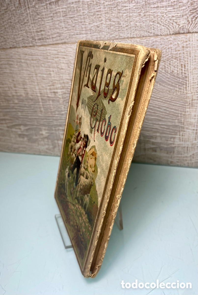 Libros antiguos: Libro &ldquo;Viajes en Globo&rdquo; - Saturnino Calleja. - Foto 2