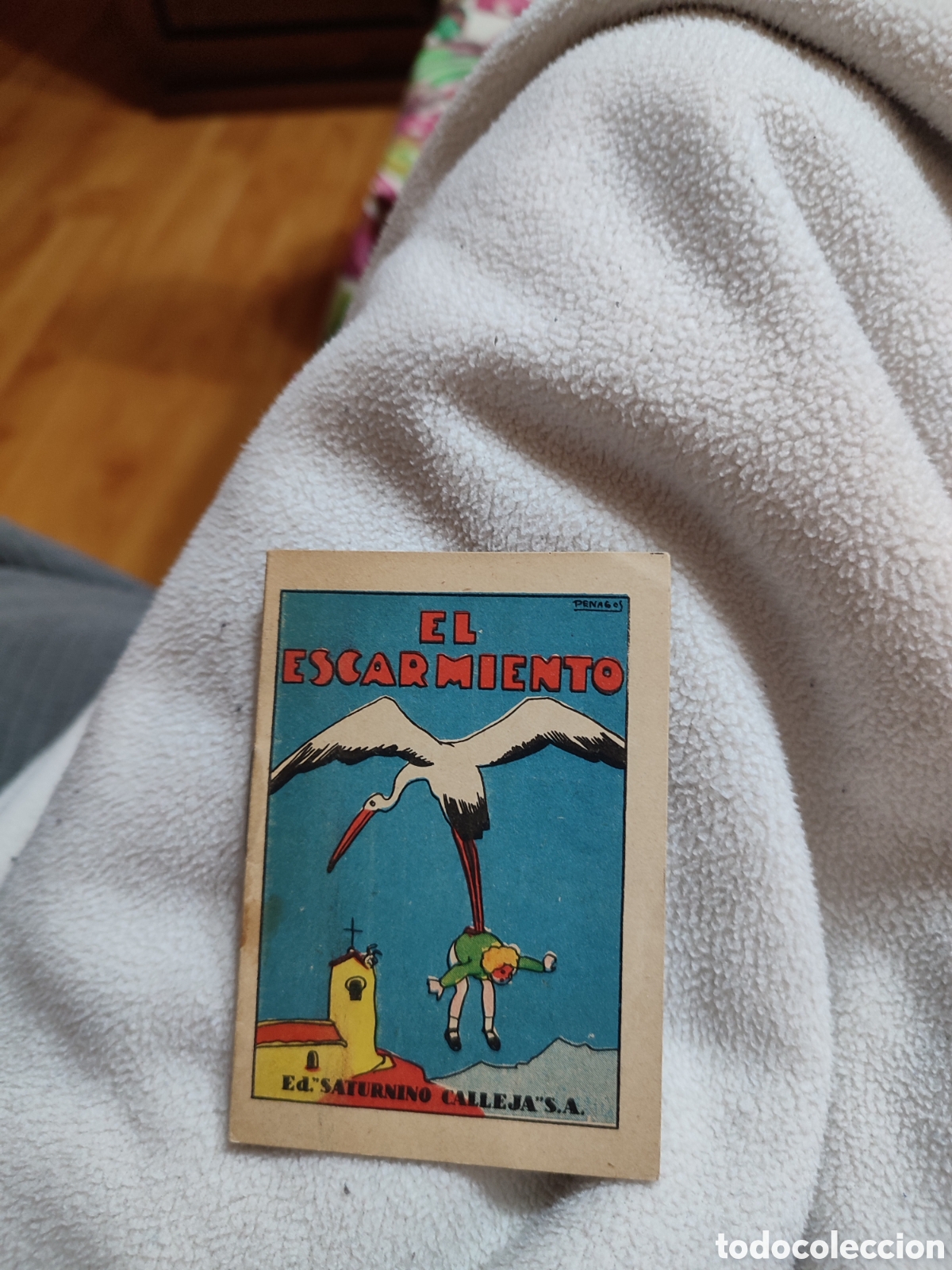 Libros antiguos: Cuento Saturnino Calleja, el escarmiento - Foto 1