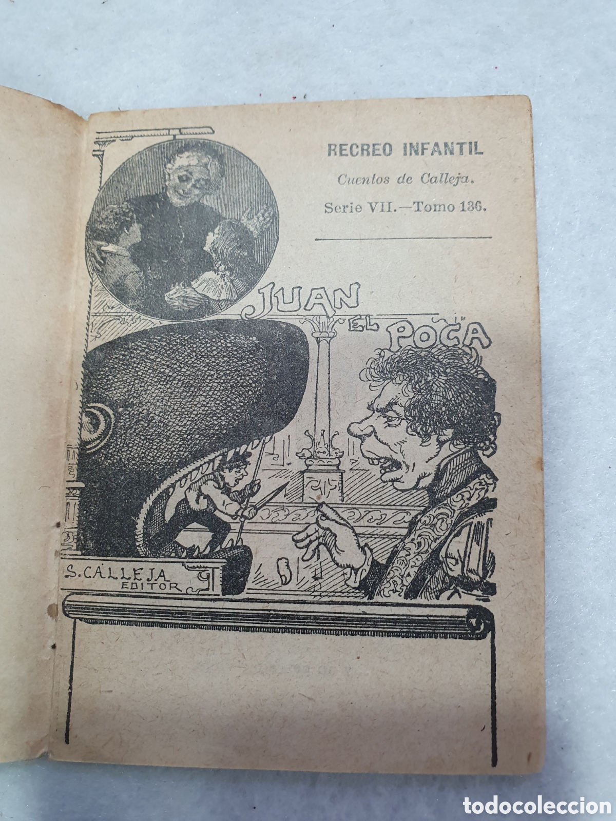 Libros antiguos: Juan el Poca. Calleja. (L30) - Foto 2