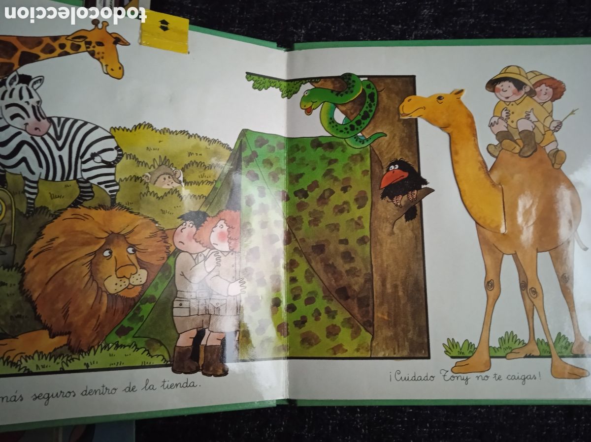 Libros antiguos: CUENTO - TINA Y TONIY LA JUNGLA - Foto 2