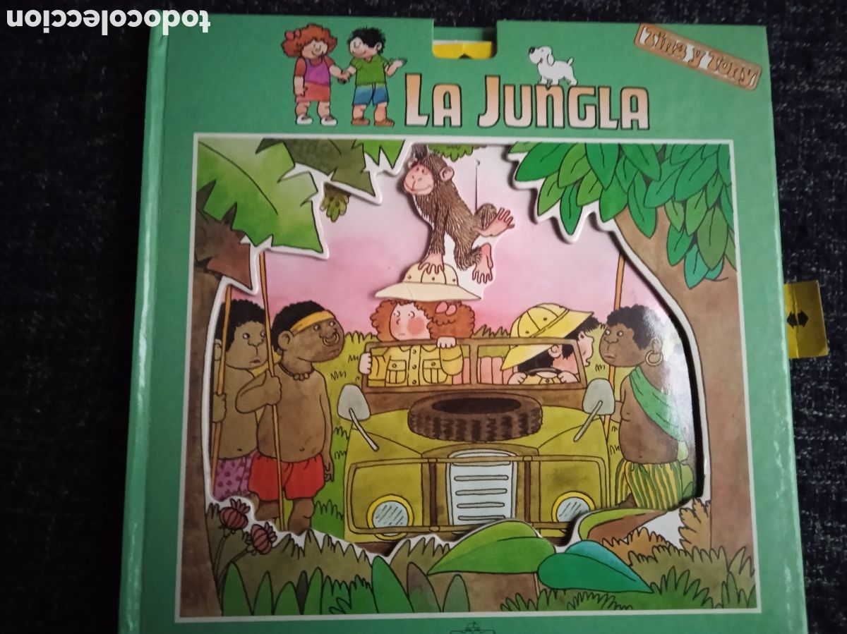 Libros antiguos: CUENTO - TINA Y TONIY LA JUNGLA - Foto 1